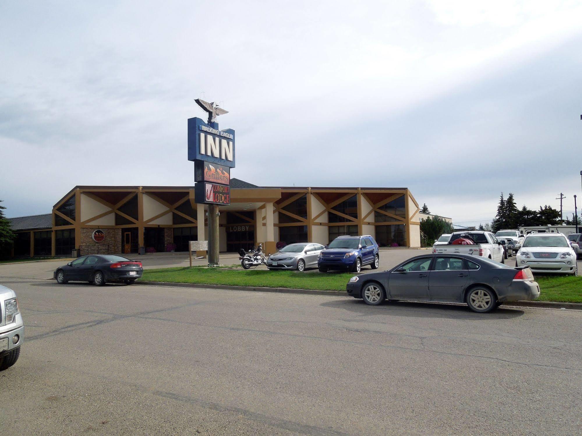 Walking Eagle Inn & Lodge Rocky Mountain House Buitenkant foto